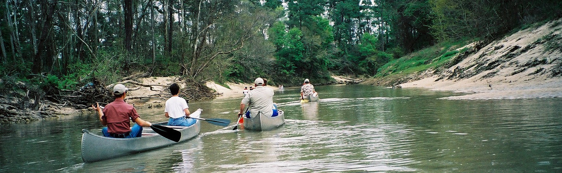 Canoeing on Cypress Creek